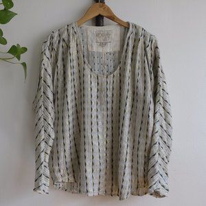 Ace & Jig metallic dolman sleeve top
